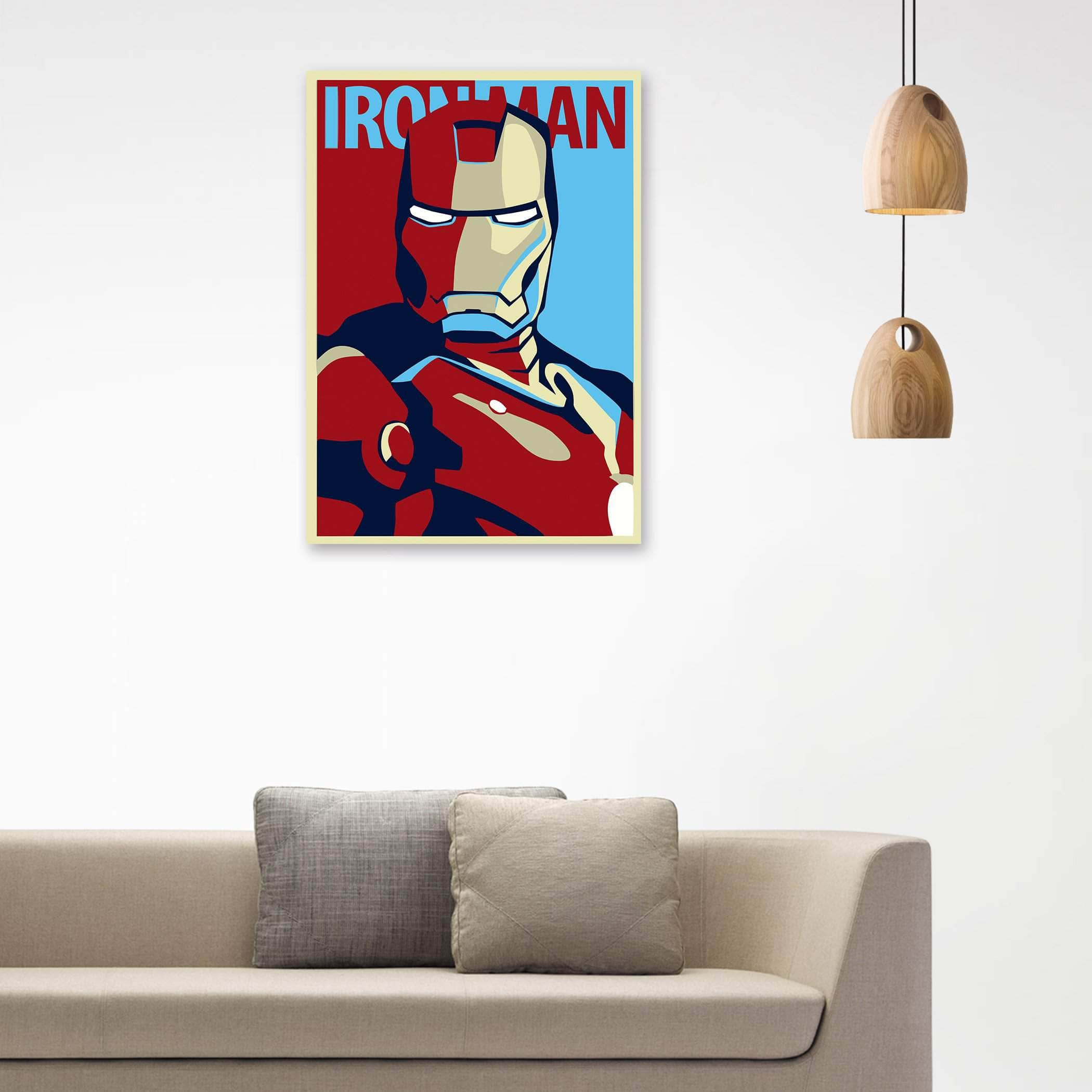 Ironman fémposzter - CoolDisplay