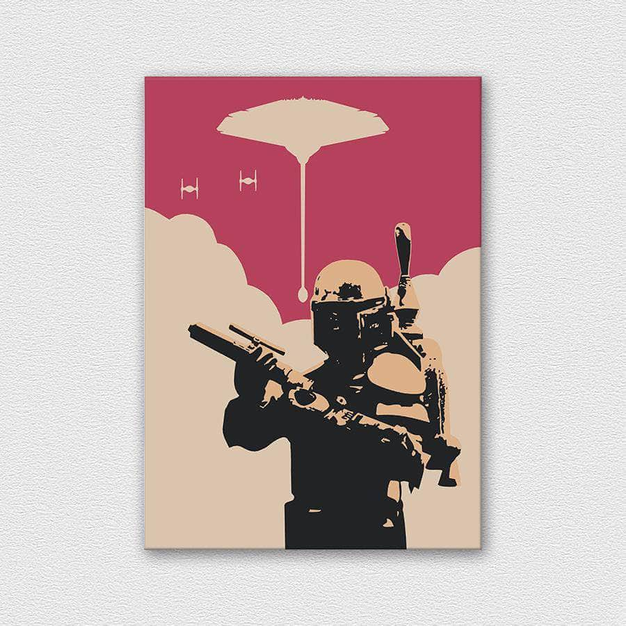 Boba Fett - Star Wars fémposzter - CoolDisplay