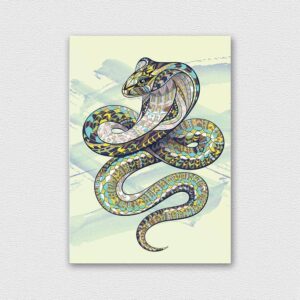 Snake fémposzter - CoolDisplay
