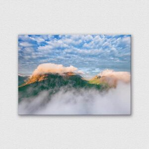 Clouds fémposzter - CoolDisplay