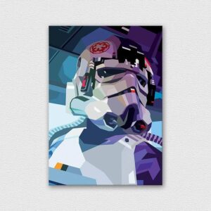 Empire pilot - Star Wars fémposzter - CoolDisplay