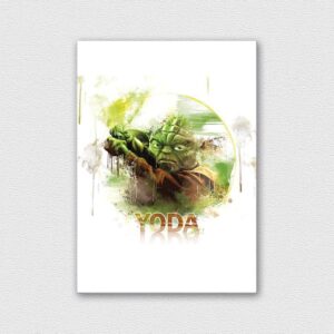 Yoda - Star Wars fémposzter - CoolDisplay