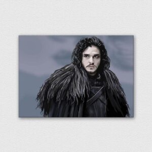 Jon Snow - Game Of Thrones fémposzter - CoolDisplay